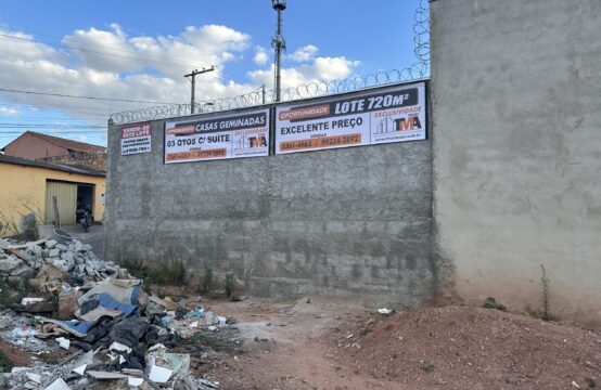 02 lotes juntos com 720m2 &#8211; Paquetá &#8211; Betim